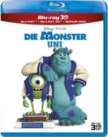 Die Monster Uni   3D (Blu-Ray 3D + 2 Blu-Rays)
