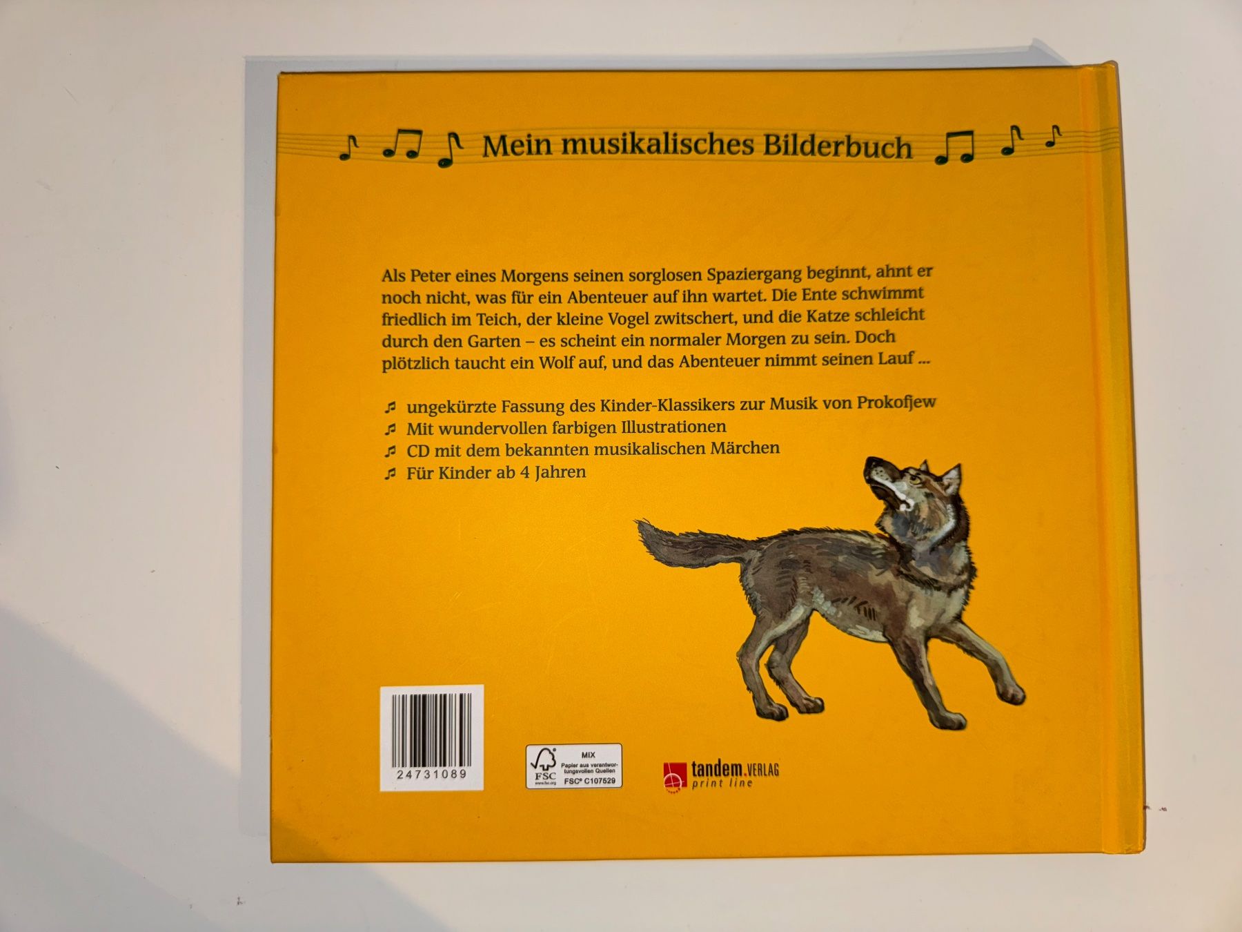 Libri: Buch: Peter und der Wolf – Usato da Grosswangen venduto da Second_hand_paradise 7