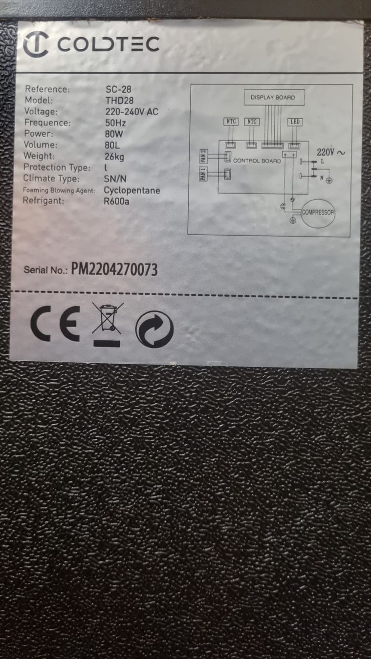 Frigoriferi: Coldtec THD28 - 2 Zonen Weinkühlschrank – Usato da Oberengstringen venduto da George0070 6