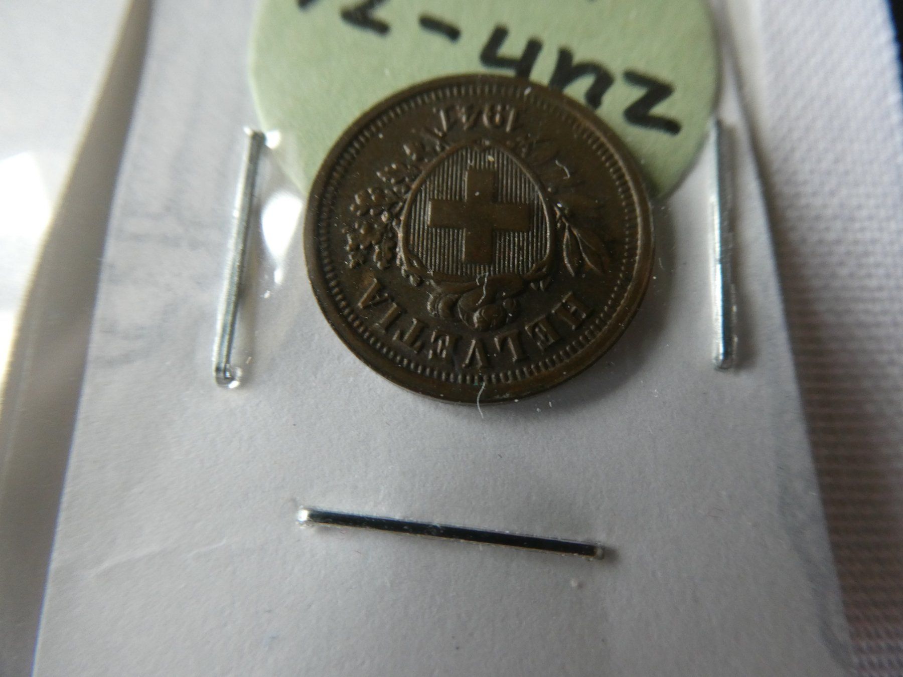 Tutti le monete: Schweiz 1930--1942, 4 alte 1-Räppler – Usato da Hinterforst venduto da Rohusri 2