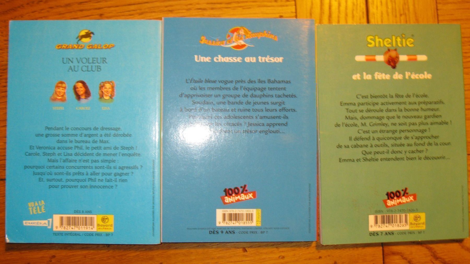 Libri: 3 livres "Bayard poche" – Usato da vouvry venduto da -tivoli- 1