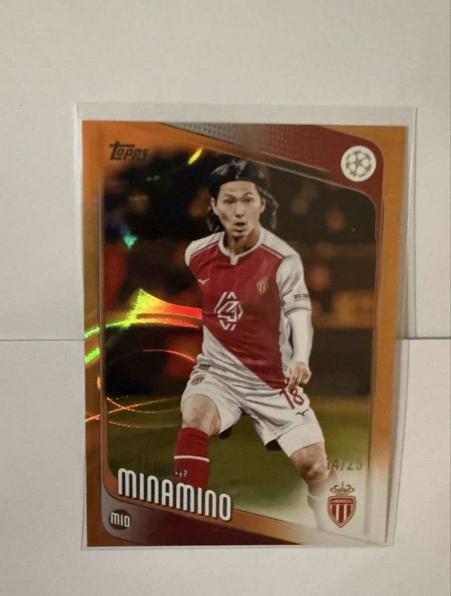 Topps Carte collezionabili: Topps Minamino /25 – Nuovo e nell'imballaggio originale da Fribourg venduto da dio_r2bh