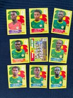 9 Panini Sammelbilder von Senegal