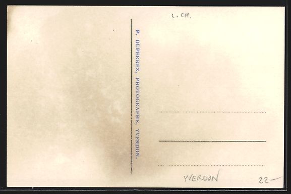 Cartoline postali: Foto-AK Yverdon, Villa mit Garten – Usato da Berlin venduto da bartko-reher 1