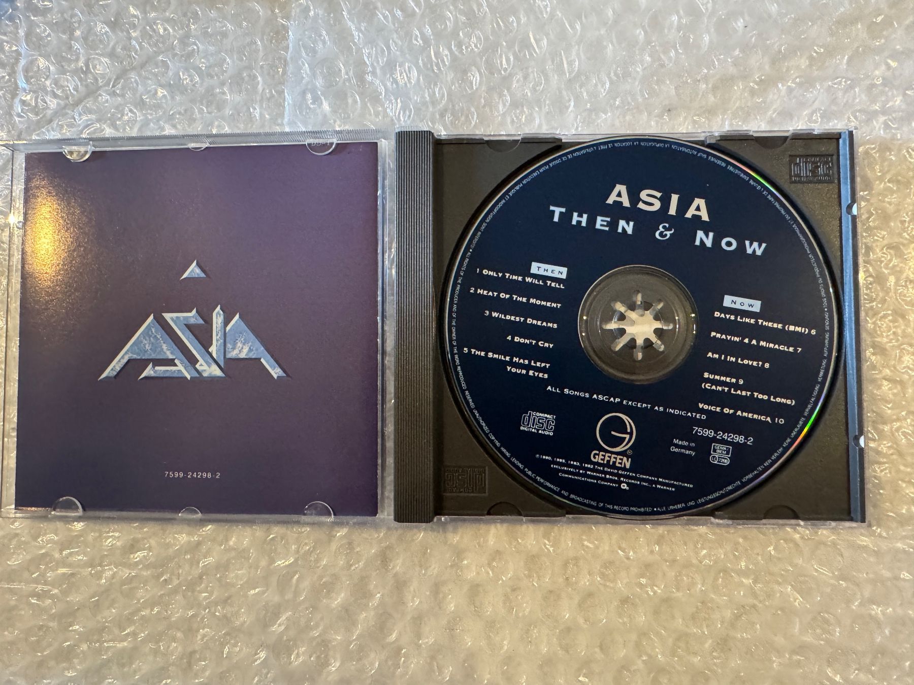 CD: Asia - Then & Now – Usato da Duggingen venduto da Kisha010 1