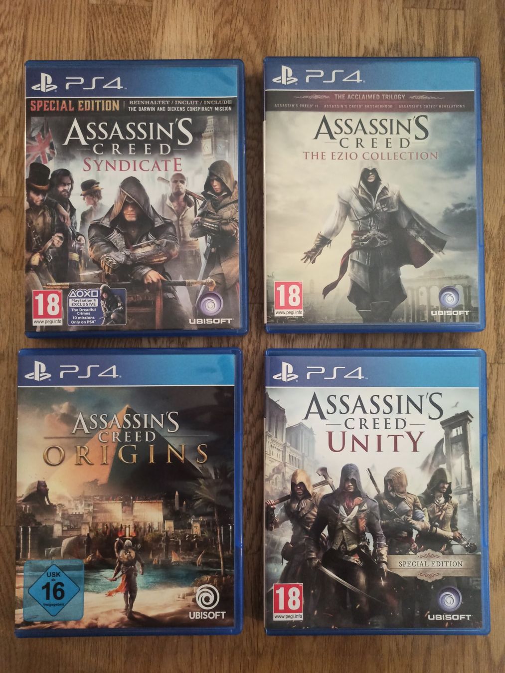 Giochi: Sammlung Spiele TOP - Assassin's Creed Mega-Mix PS4 / PS5 – Usato da Oberweningen venduto da mar_87mx