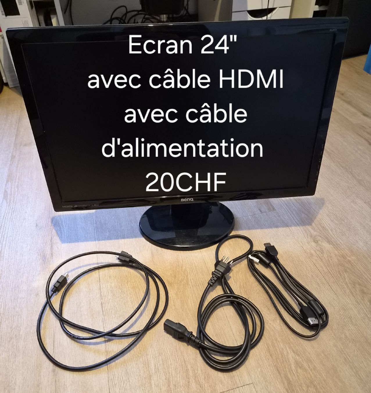 BenQ Ecrans: écran Benq 24" – D'occasion à Tavannes par set_kf2c