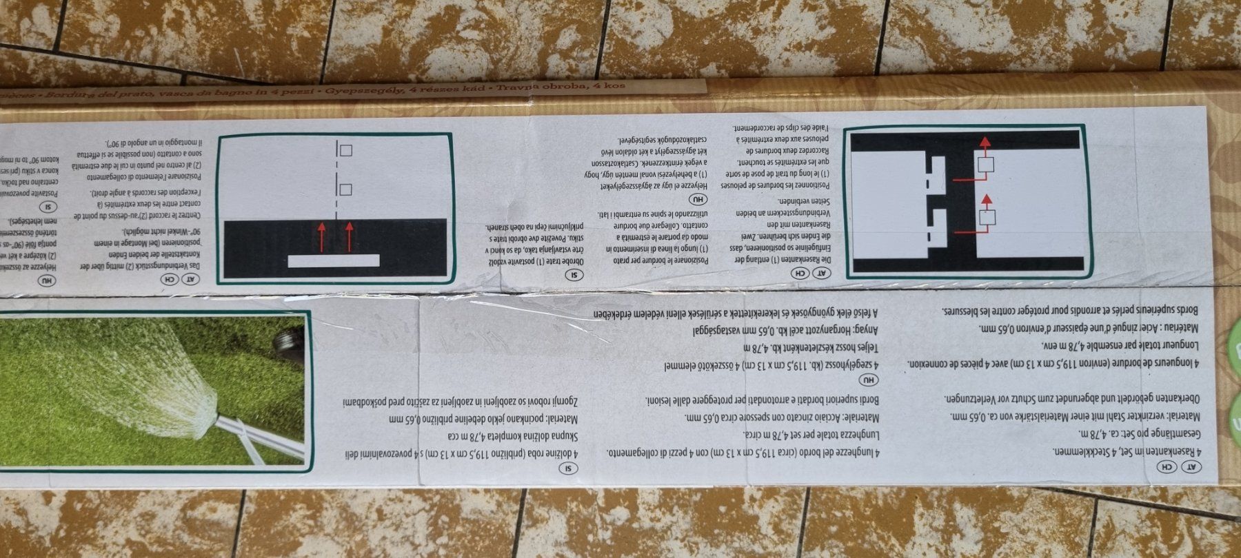 Profilati: Rasenkantenprofile 4.78 m neu – Nuovo (secondo la descrizione) da egliswil venduto da Maggy6 4