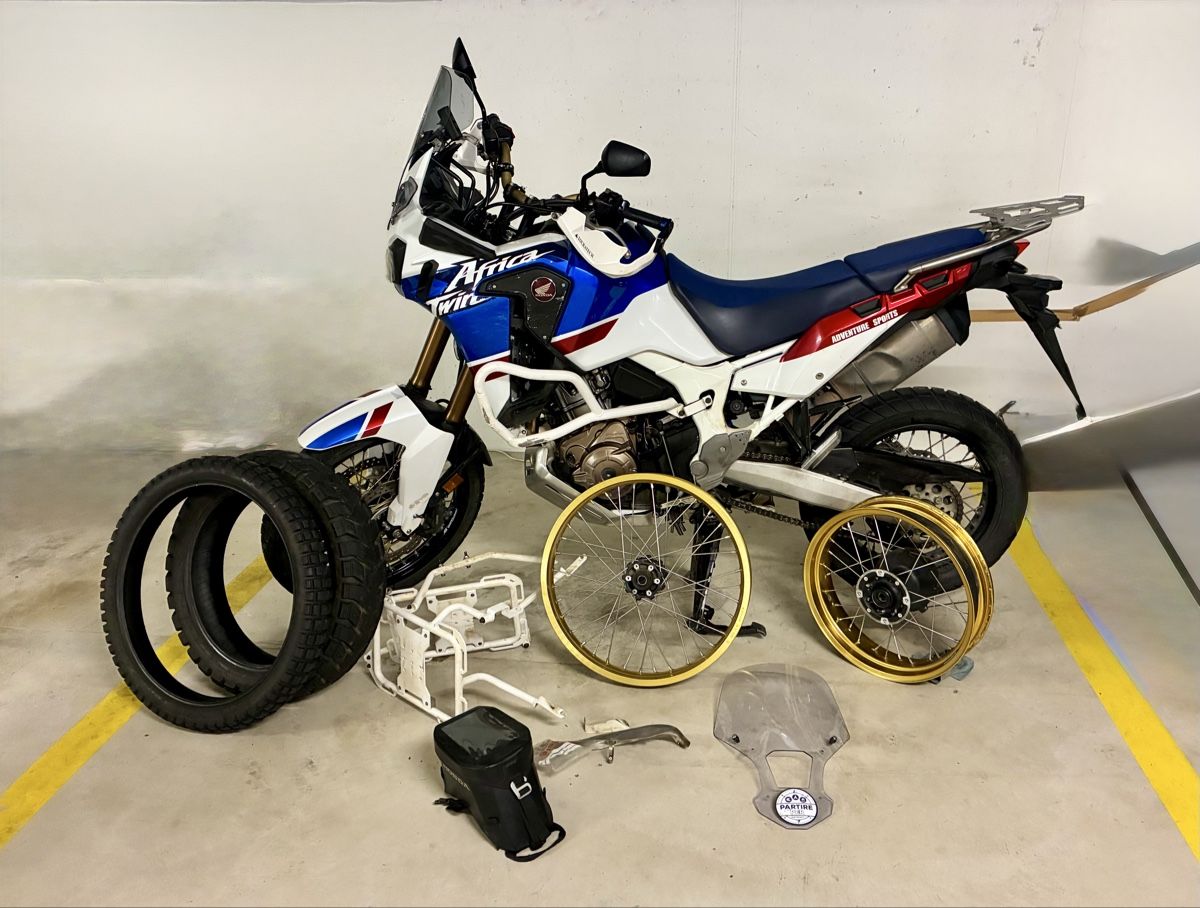 Honda Enduro: Honda CRF 1000 Africa Twin Adventure Sports – Gebraucht aus Höri von yamahatrx