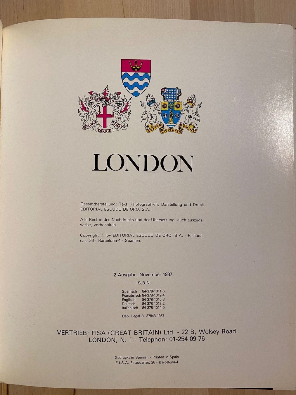 Libri: Ganz London Farbbilder – Usato da Zürich venduto da drummergirl98 1