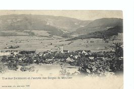 Delémont et l'entrée des Gorges de Moutier, Delsberg Jura