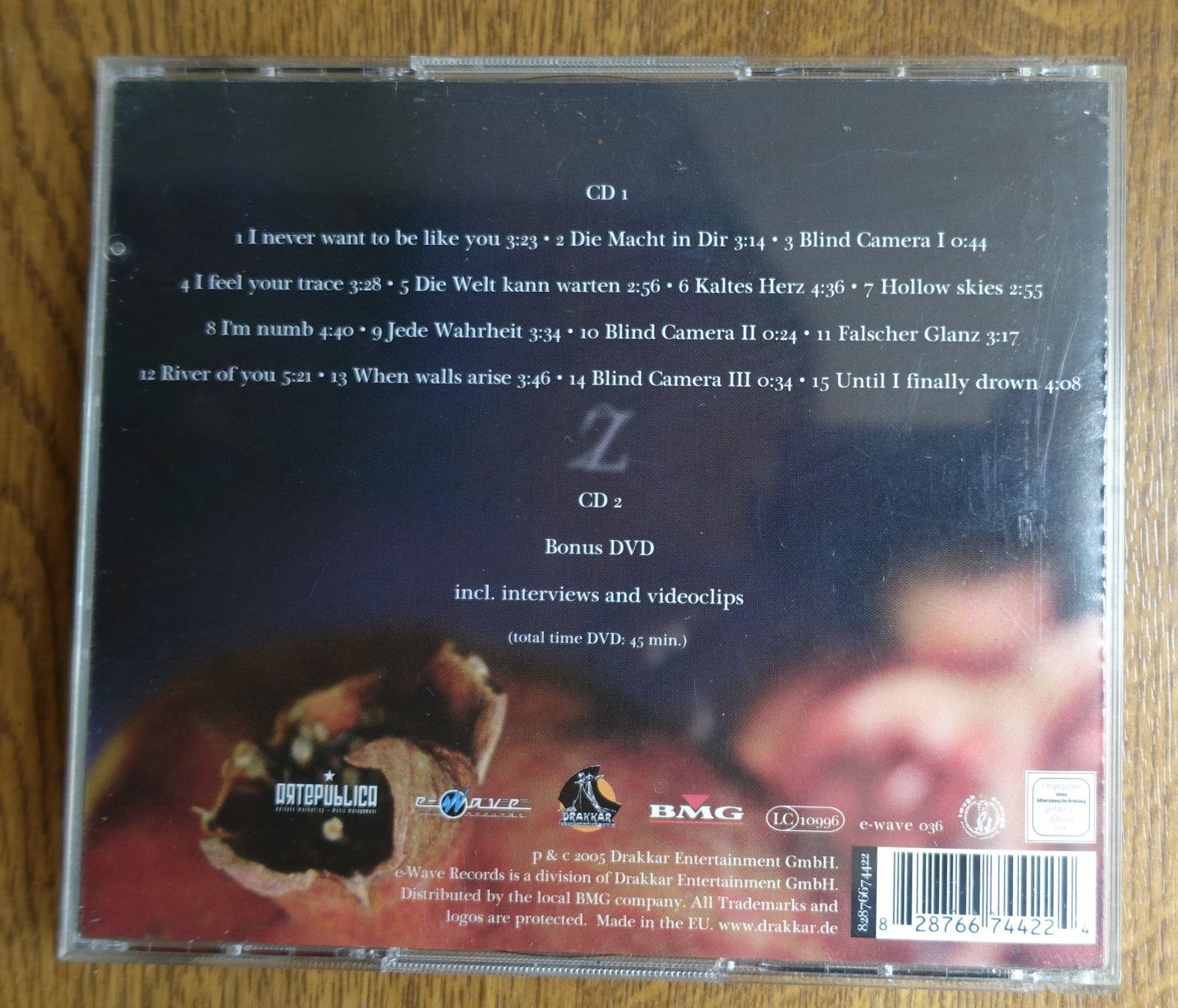 CD: Zeraphine – Blind Camera - D25 – Usato da Sessa venduto da discoverymedia 1