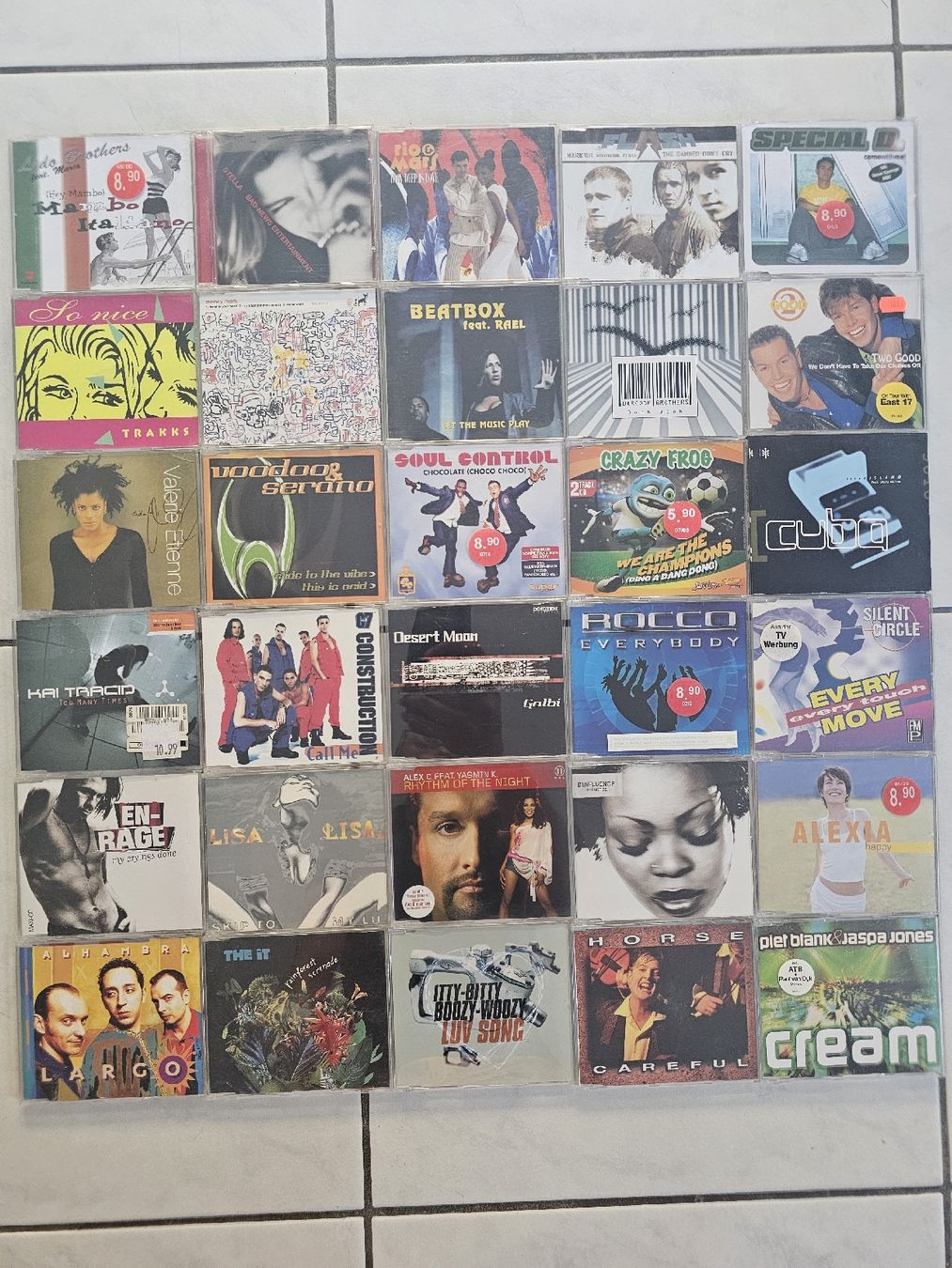 CDs: CD Single Sammlung, 60 Stk. Dance, Trance, House etc. – D'occasion à Biberist par Foolio0 1