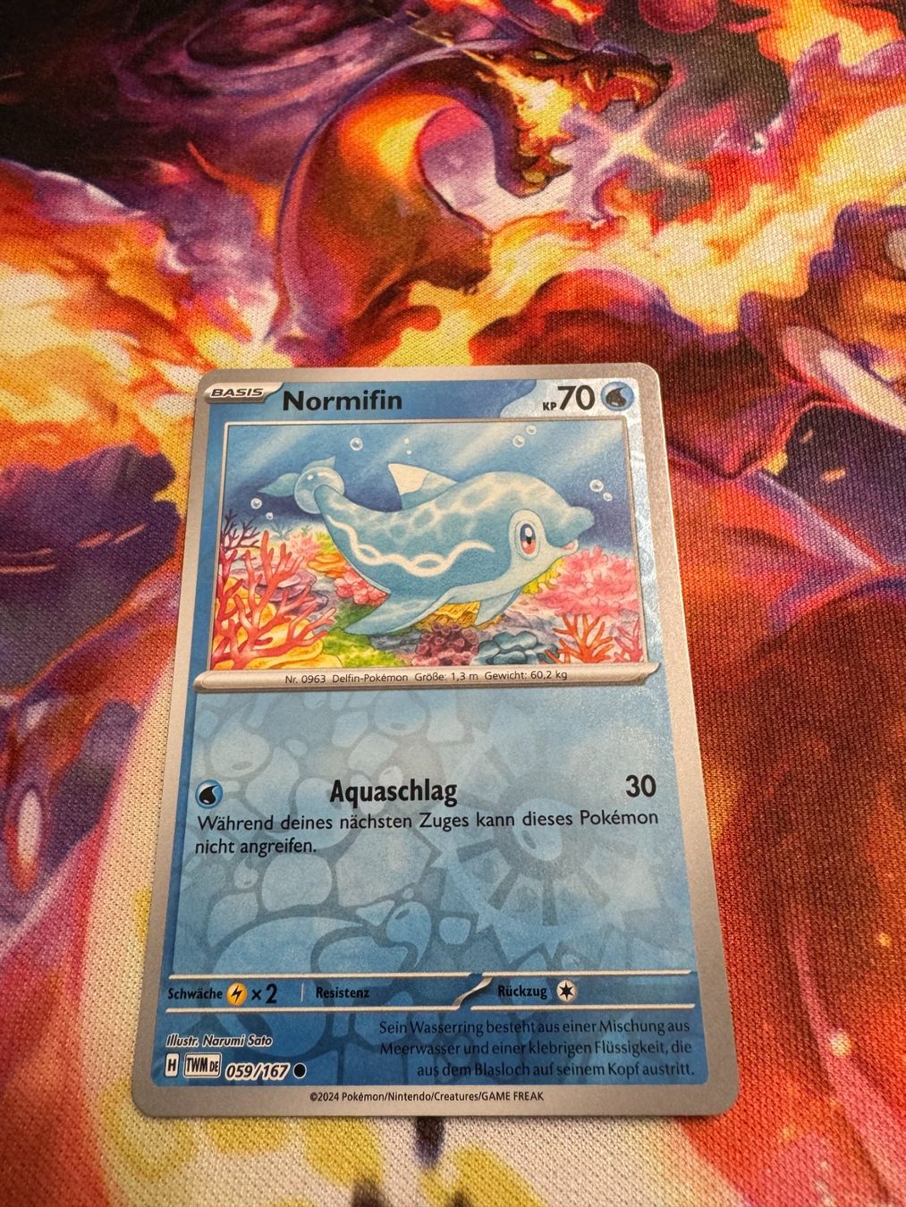 Pokémon Carte collezionabili: Normifin (TWM 059) / Reverse Holo / Maskerade im Zwielicht – Nuovo (secondo la descrizione) da Bülach venduto da CherryBlu