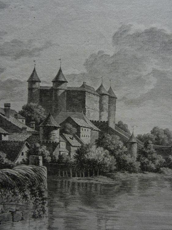 Gravures: Le château de Grandson – D'occasion à Risch par Rischli15 6