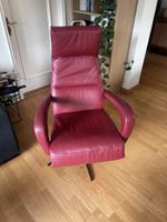 Elektrischer Relaxsessel Bordeauxrot – Akkubetrieb