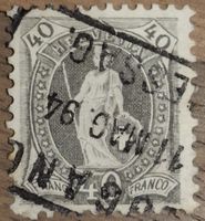 Stehende Helvetia 69C Kat. 150.-