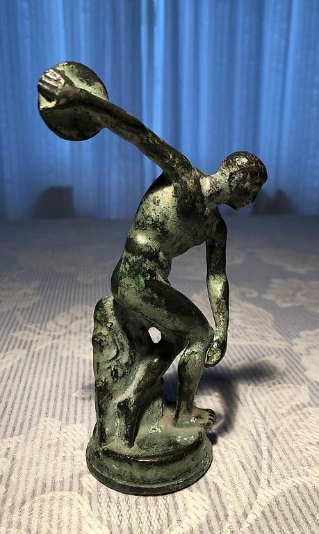 Sculture & Statue: Diskuswerfer aus Bronce, anktik, 15 cm – Usato da Herrliberg venduto da els_r8qb 2