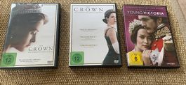 James Dean (4 dvd), The crown (1.&2. season), young victoria