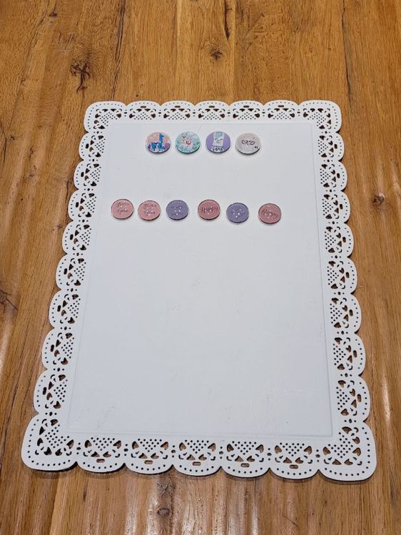 Magnetische Metalltafel 44,5x30,5 Cm – Inkl. 10 Magneten & Montagematerial, Perfekt Für Büro & Küche