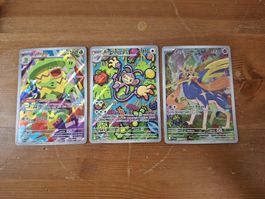 Pokemon Sammelkarten 3 Stück guter Zustand