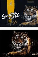 Kratzpapier: Tiger 405x285mm- Kreativ-Basteln-Hobby-Freizeit