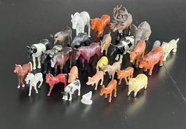 Lot 28 figurines animaux Schleich & Bullyland
