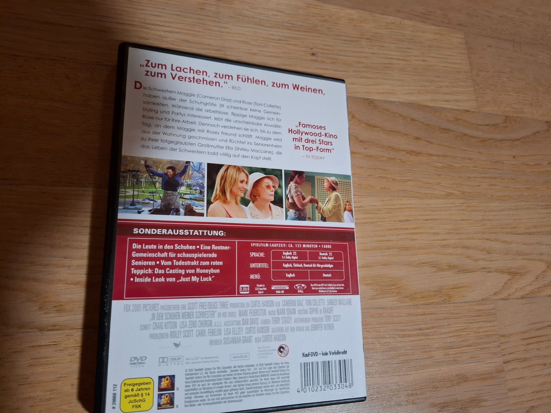 Tutti i DVDs: DVD In den Schuhen meiner Schwester – Usato da Dorf venduto da Exena 1