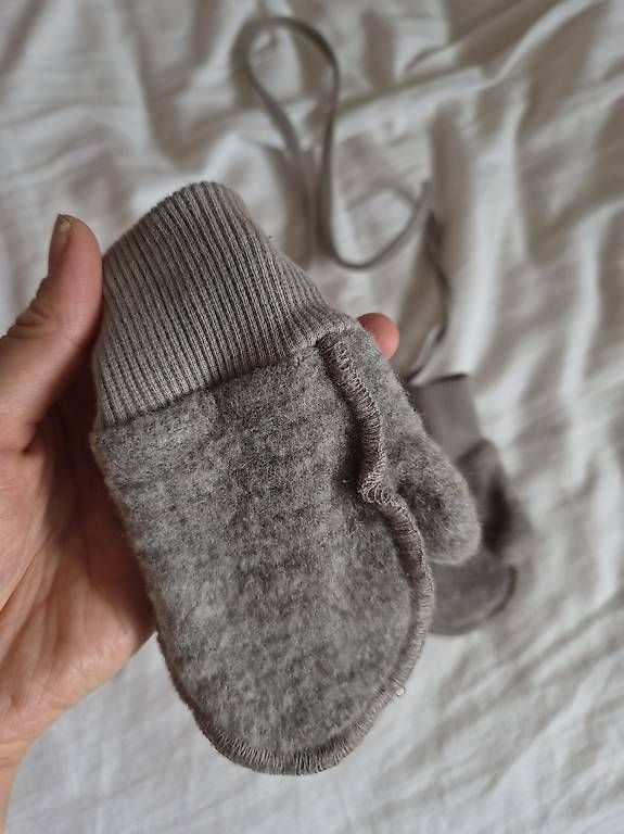 Kinderhandschuhe: Wollehandschuhe Baby von Engel Gr. 2 – Gebraucht aus Schötz von Puppentanz2 1