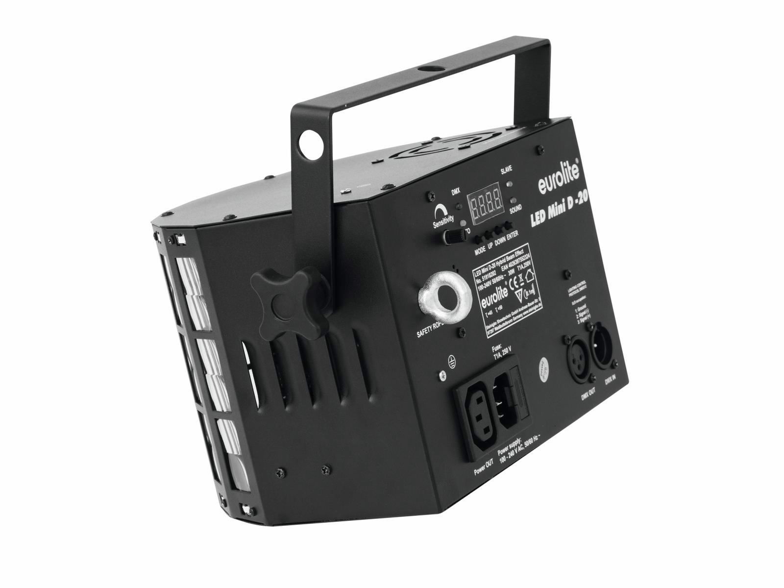 Lampade: EUROLITE LED Mini D-20 Hybrid Strahleneffekt – Nuovo e nell'imballaggio originale da Däniken SO venduto da Profog1 2