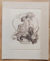 Exlibris Franz von Bayros - Heliogravur
