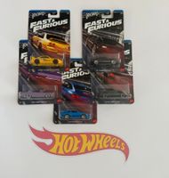 Hot Wheels Fast & Furious Komplettset 5 Stk.