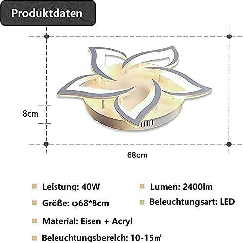 Lampadari & plafoniere: Deckenleuchte Deckenlampe LED dimmbar mit Fernbedienung – Nuovo e nell'imballaggio originale da Herisau venduto da Serenco 1