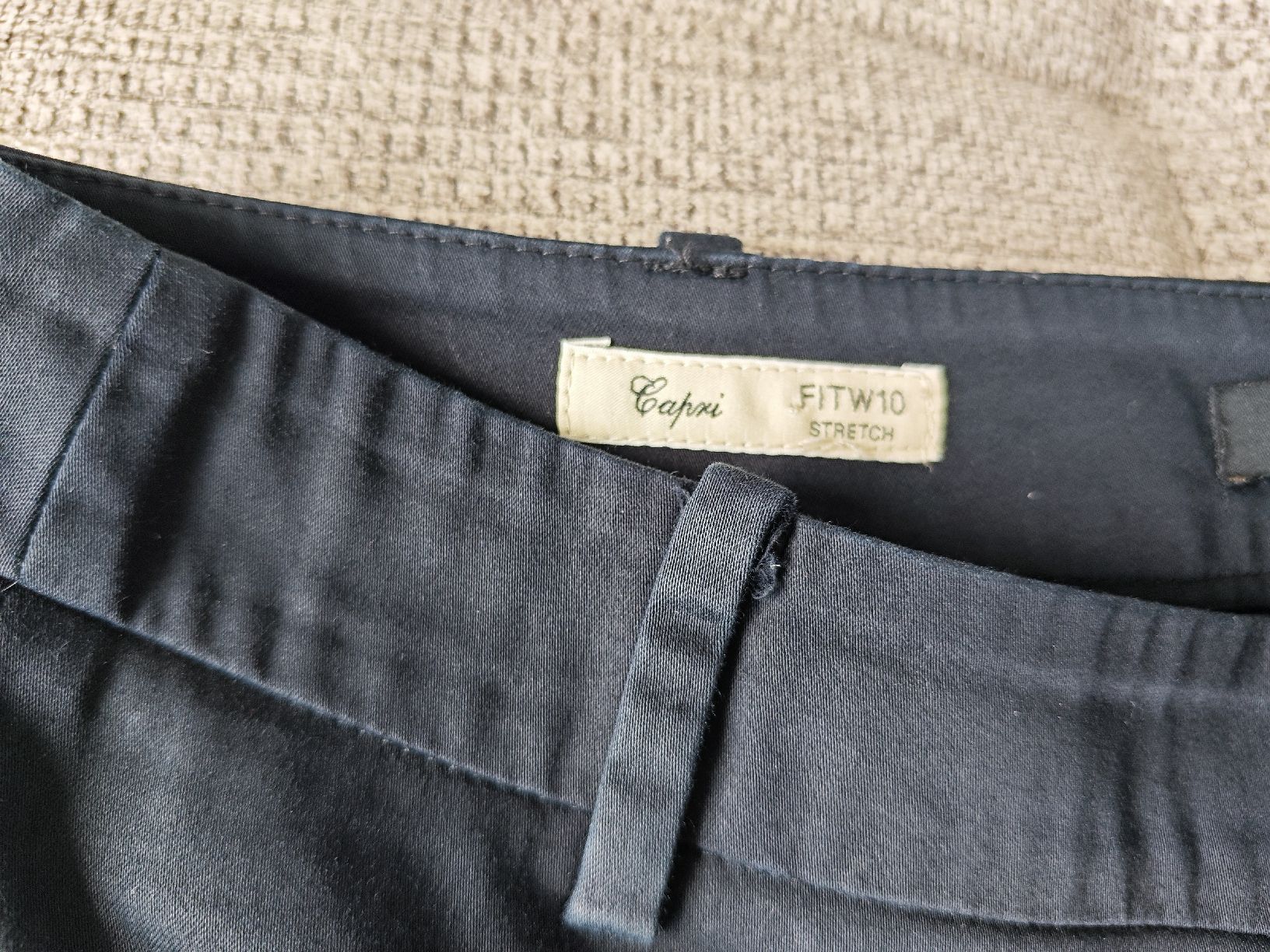 Max Mara Pantaloni: Weekend MaxMara Stretch Trousers - Size 42 Cotton – Usato da Zürich venduto da alu_dzr7 5