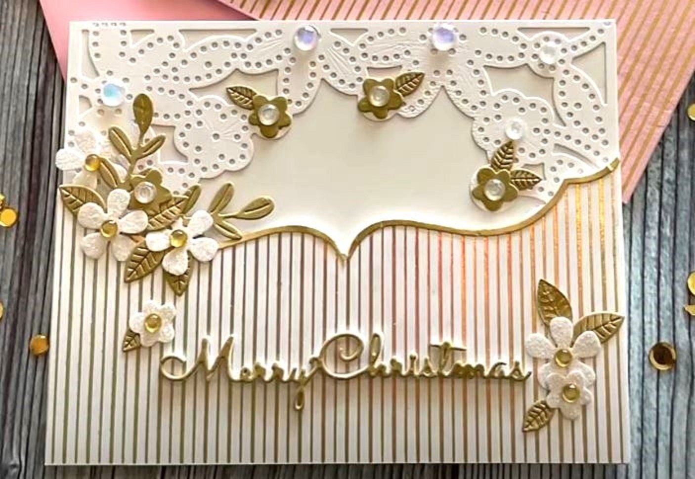 Sciablone: Spellbinders Hot Foil Plates  ** Pinstripe Bracket ** – Nuovo e nell'imballaggio originale da Rubigen venduto da rofi100