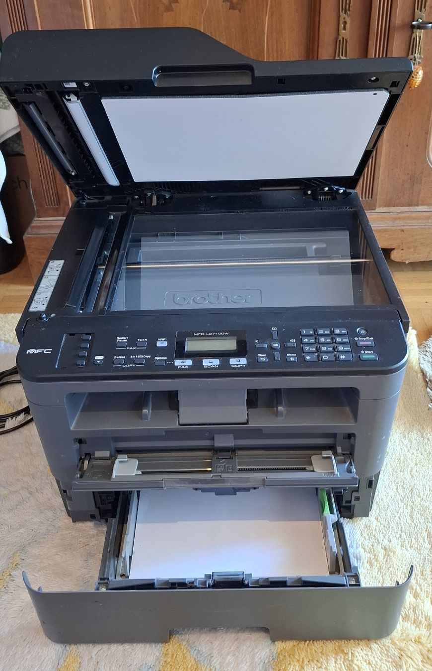 Brother Stampanti: Laserdrucker Brother MFC-L2710DW Multifunktionsgerät – Usato da Dietikon venduto da Miakitty 2