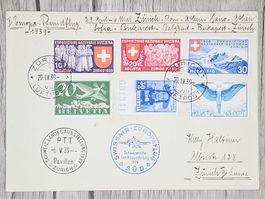 CL13 Enveloppe + Timbre Suisse 1939