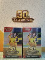 2x Pokémon 30th Celebration Booster Bundles sealed EN