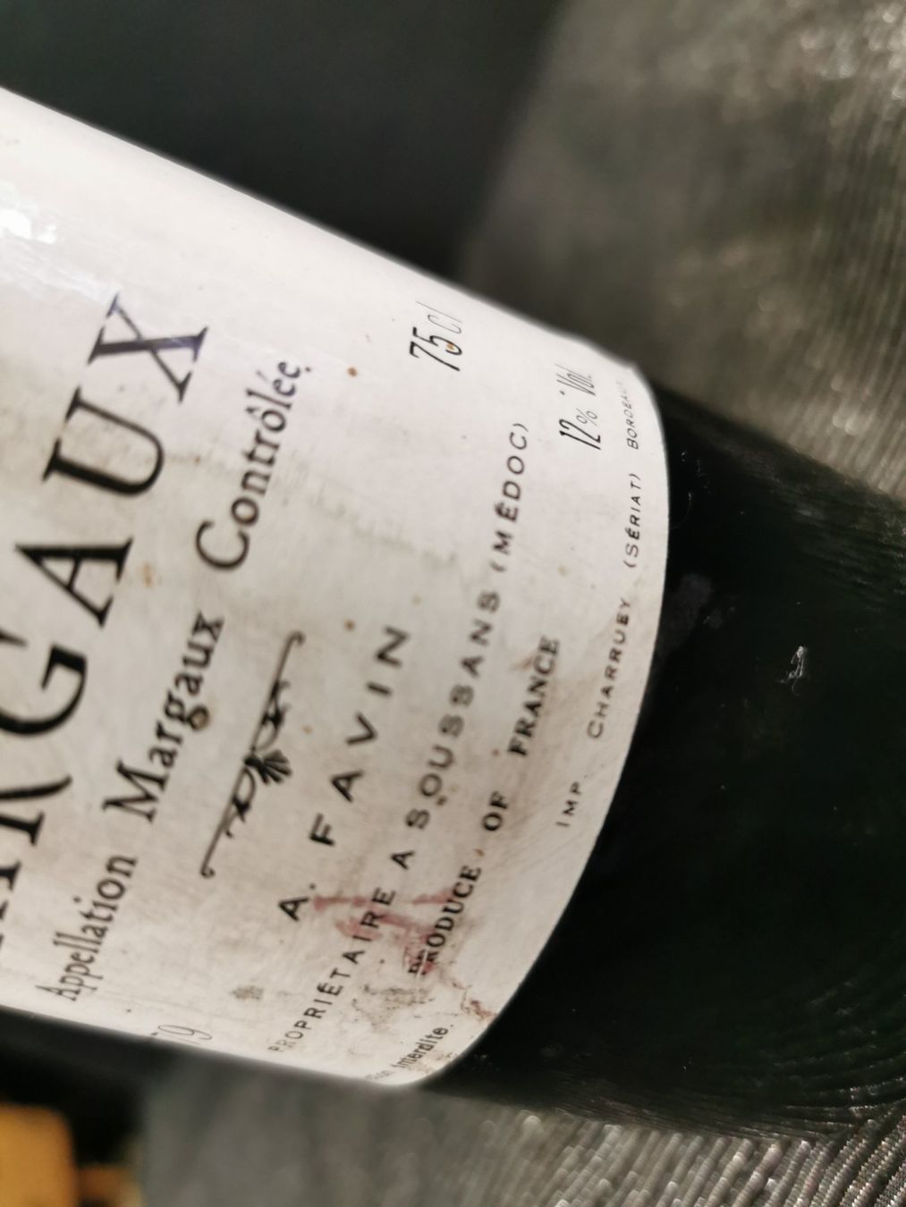 Vino: CHÂTEAU TAYAC MARGAUX 1979 – Nuovo (secondo la descrizione) da Genève venduto da Leboucheoreilles 2