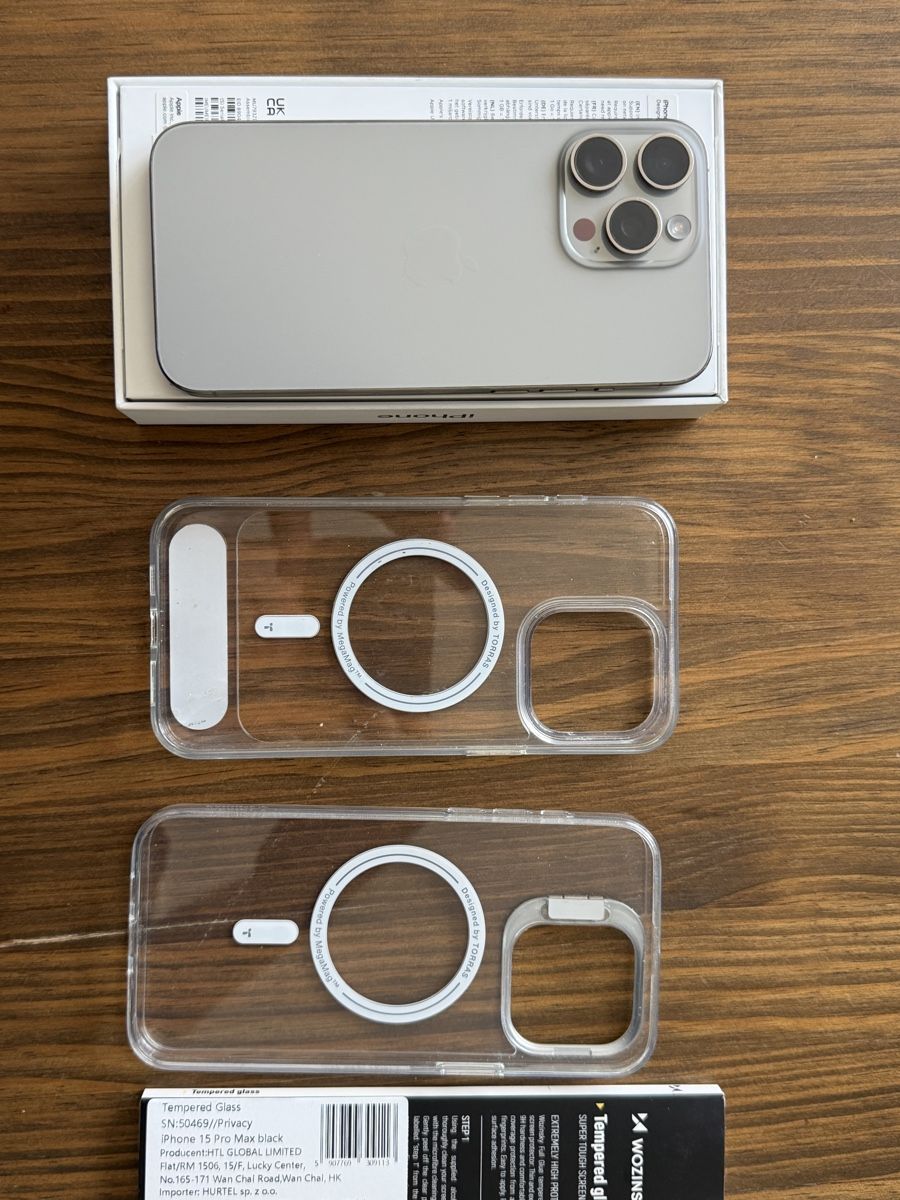 Apple Portables: Iphone 15 Pro Max 256 GB Silber – D'occasion à Zürich par arb_9qhc 3
