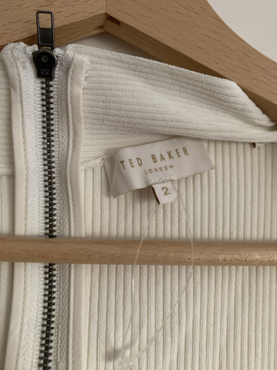 Ted Baker Robes: Robe bi matière blanc crème ted Baker – Neuf avec emballage d'origine à Genève par rez_c6c6 1