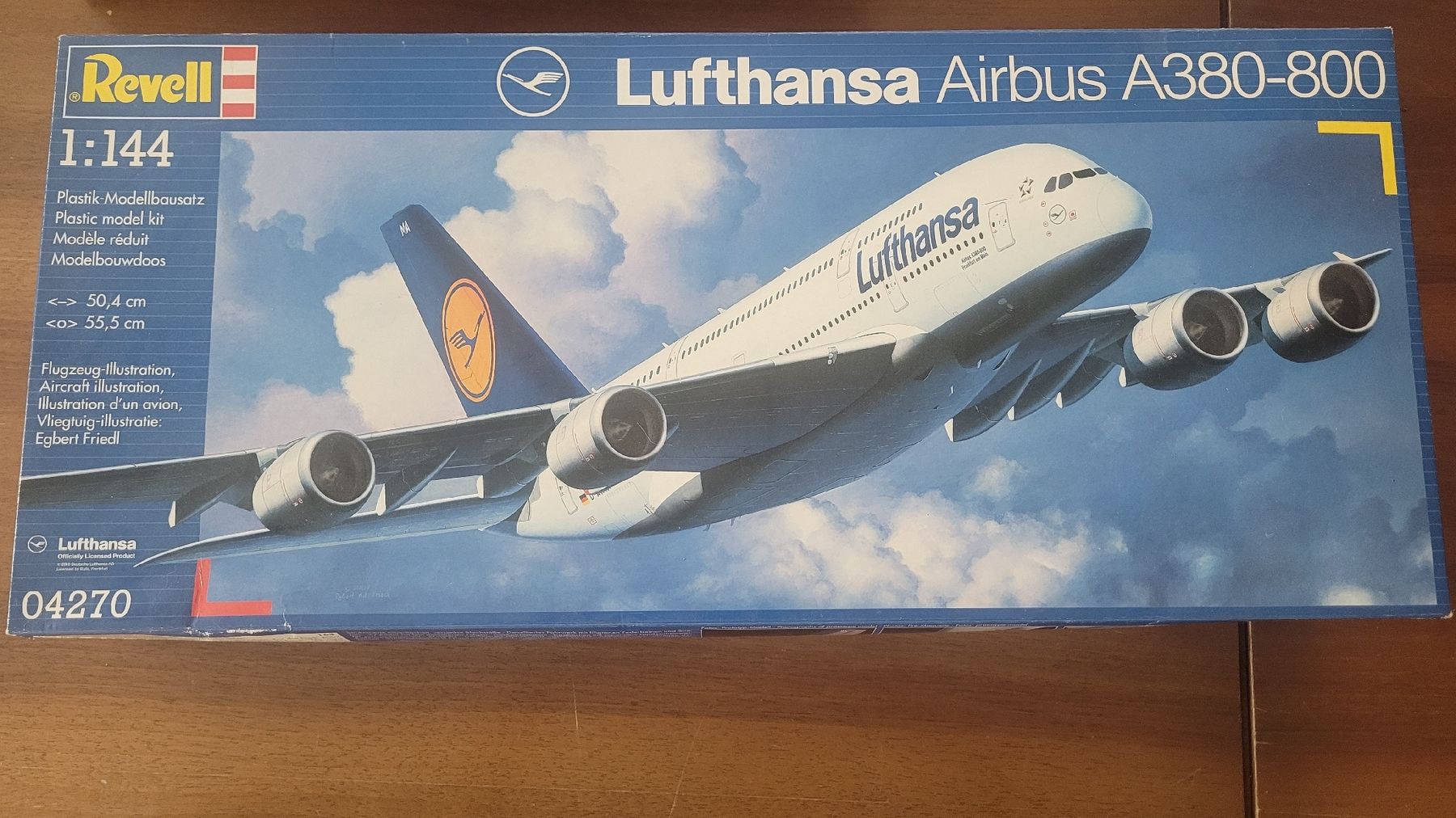 Revell Modellbausätze & Standmodelle: Lufthansa Airbus A 380-800 1:144 – Neu und originalverpackt aus Seltisberg von Jerrys_Modellbau