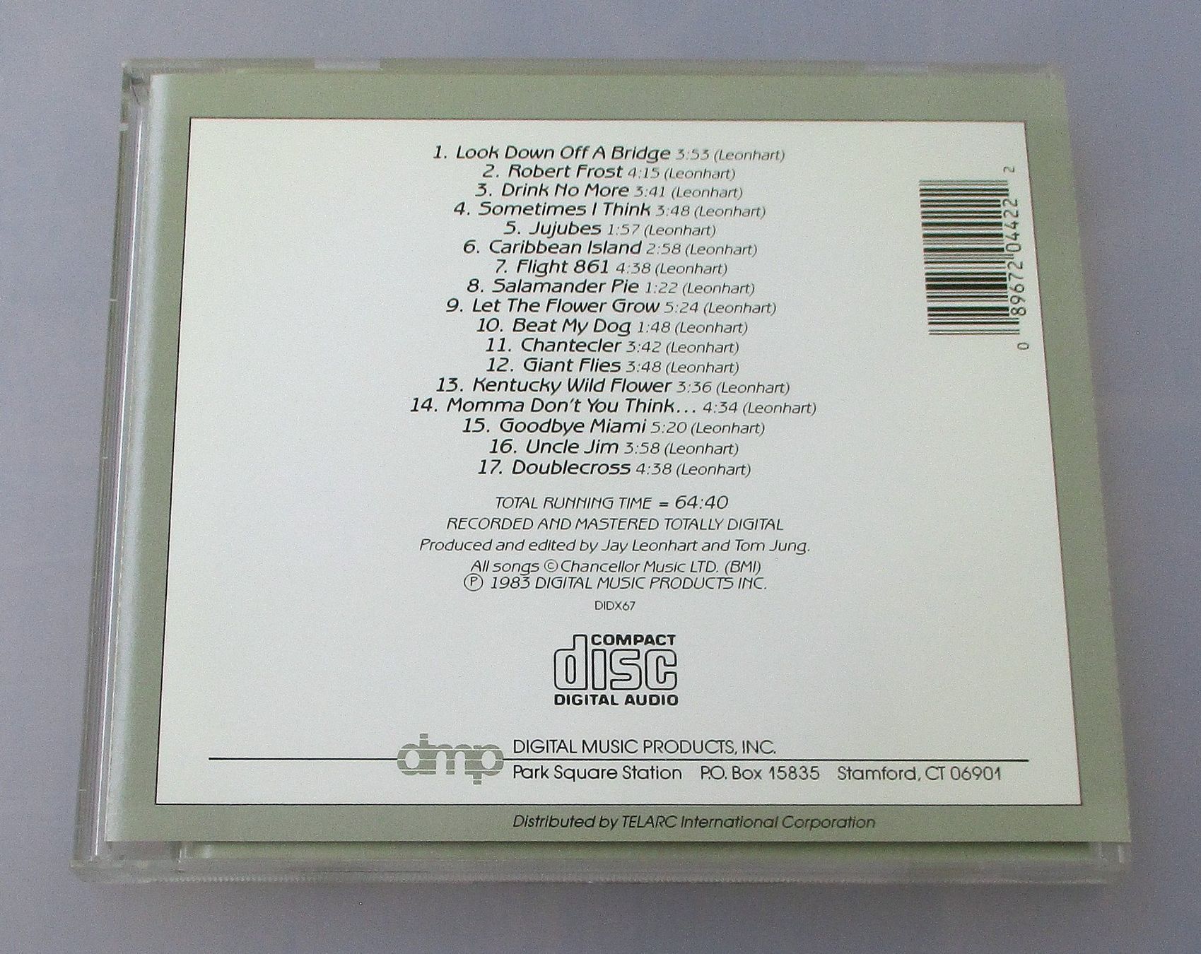 CD: JAY LEONHART - Salamander Pie – Usato da Wattwil venduto da Muriel11 1