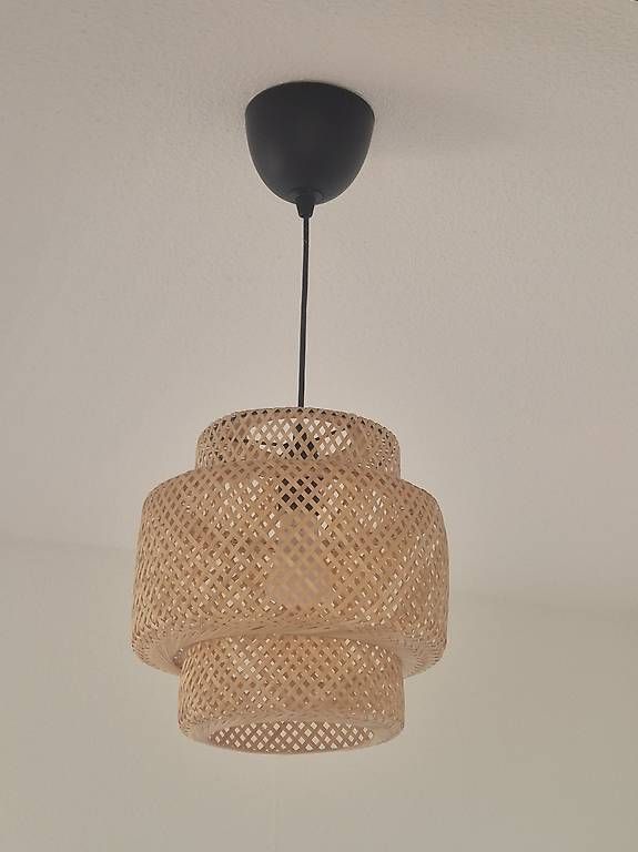 Ikea Lampadari & plafoniere: Hängelampe Bambus Ikea Sinnerlig 27cm – Usato da Bern venduto da len_vc5x 1