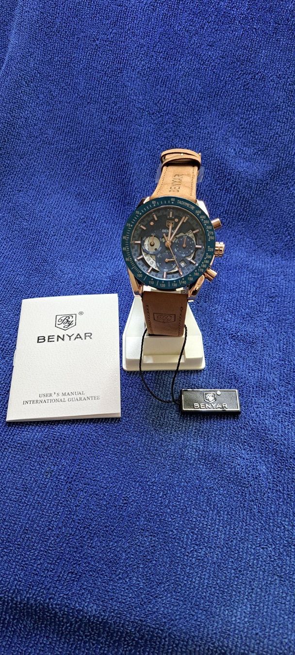 Orologi: Tolle Mode-Uhr im Chronograph-Style – Nuovo e nell'imballaggio originale da Oftringen venduto da Second-Hand-Uhren 1
