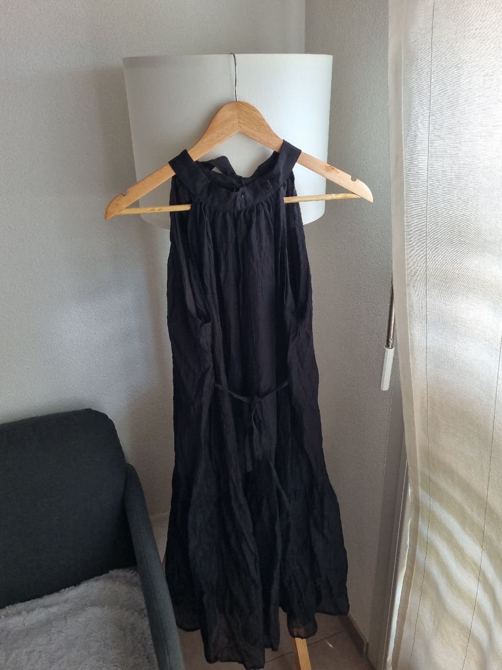 Vestiti: Black Flare Halterneck Dress – Nuovo e nell'imballaggio originale da Aigle venduto da Smagbrelle18 7