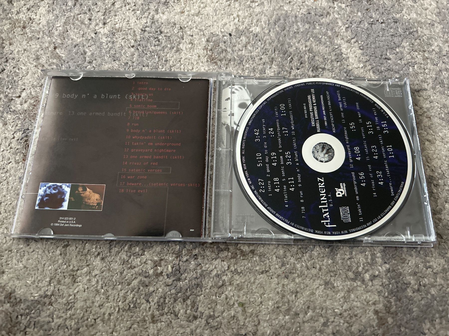 CDs: Flatliners - U.S.A., 1993, Classic Hip Hop – Gebraucht aus Thalwil von eng_yys6 1