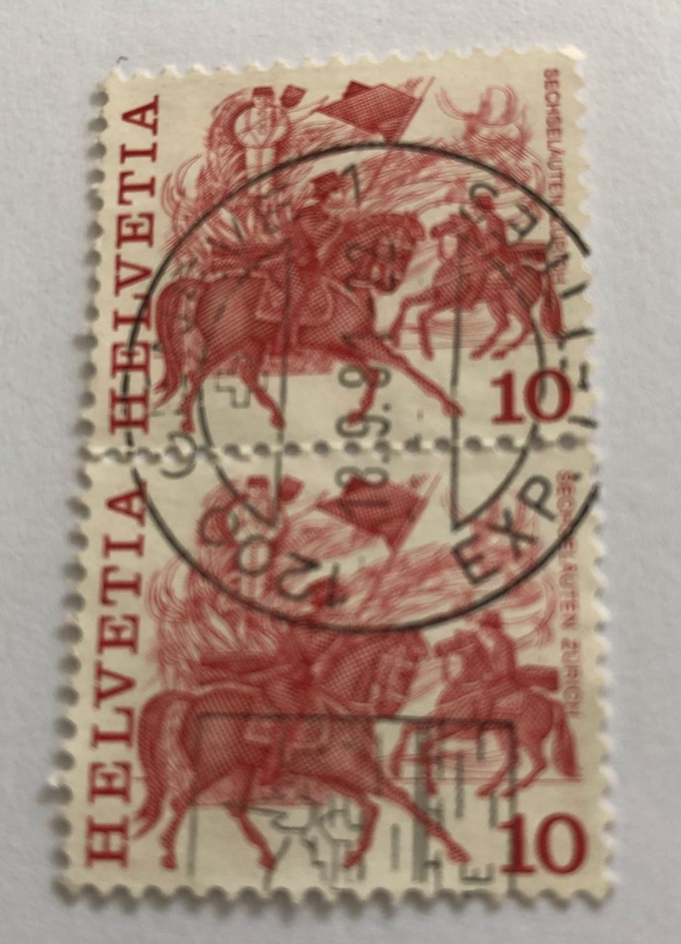 Tutti i francobolli: CH  Briefmarken  Paar gestempel    – Usato da Aarau venduto da Billa007