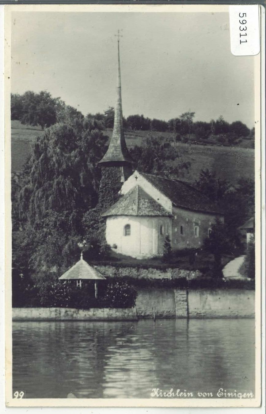 Cartes postales: Kirchlein von Einigen – D'occasion à Ettingen par Kartenplanet