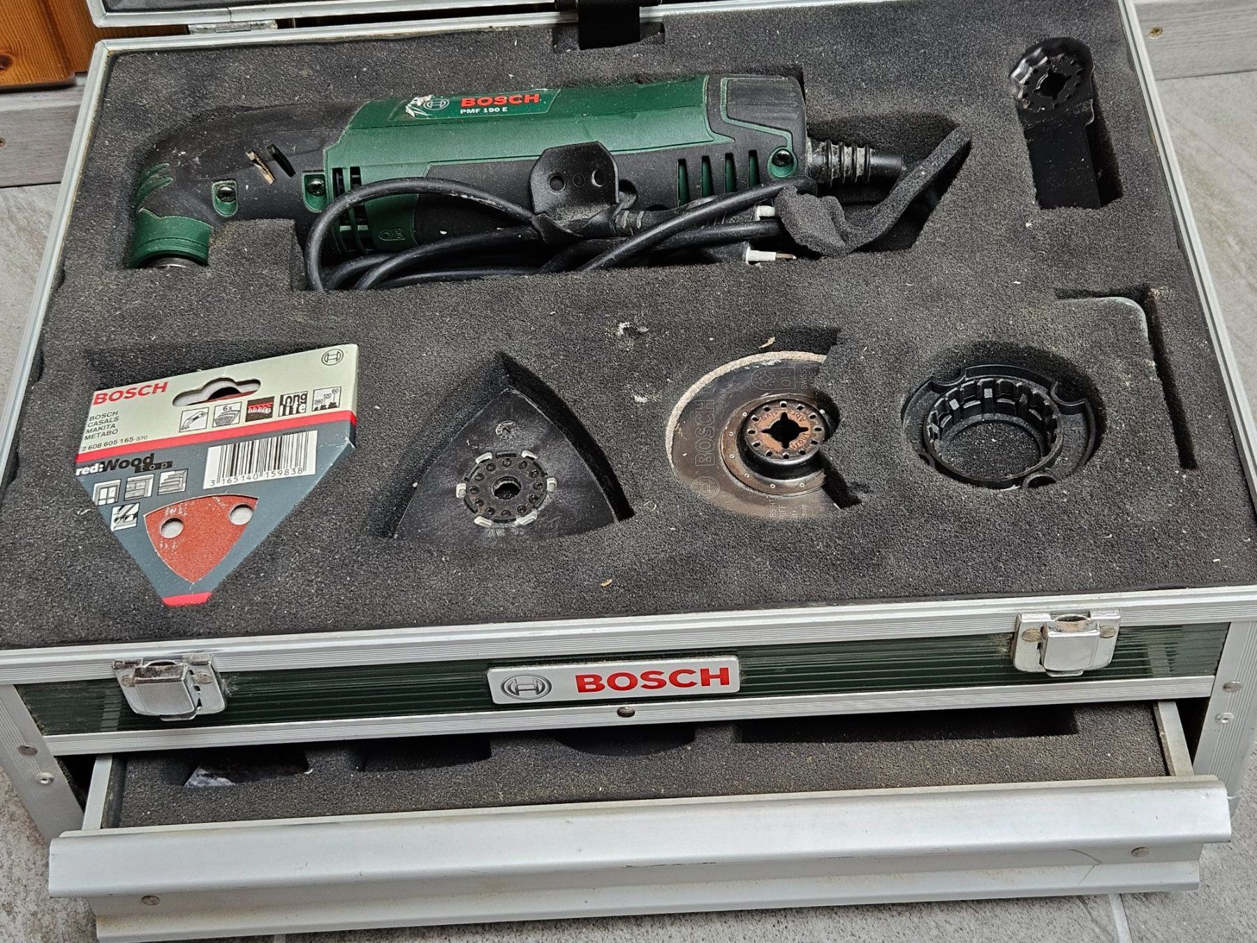 Bosch Alle Werkzeuge: Bosch PMF 190 E Multifunktionswerkzeug Set im Koffer – Gebraucht aus Flamatt von  3